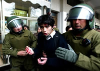 El pueblo chileno rechazo indignado la represión contra los jóvenes