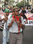 Marcha del 18 de febrero en Bogotá
