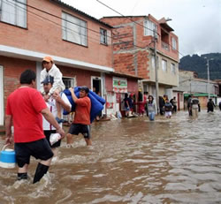 Inundaciones en Chia